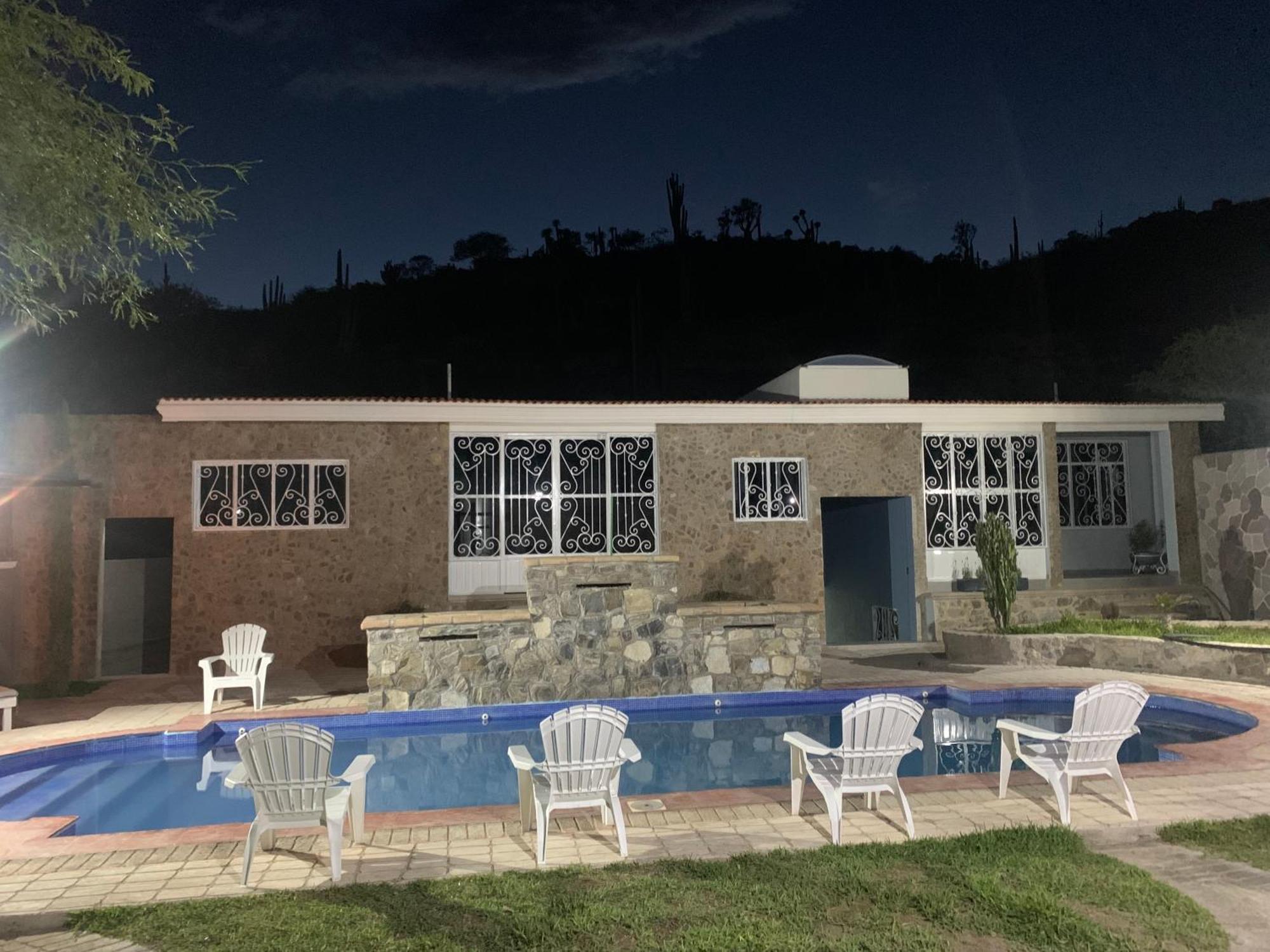 La Cabana Zapotitlan Salinas Bagian luar foto
